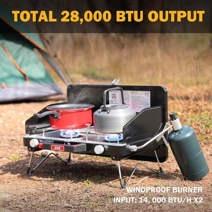 Portable Foldable Camping Propane Stove