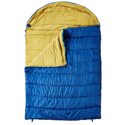 3-Seasons Double Sleeping Bag in Blue