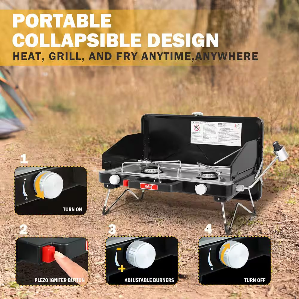Portable Foldable Camping Propane Stove