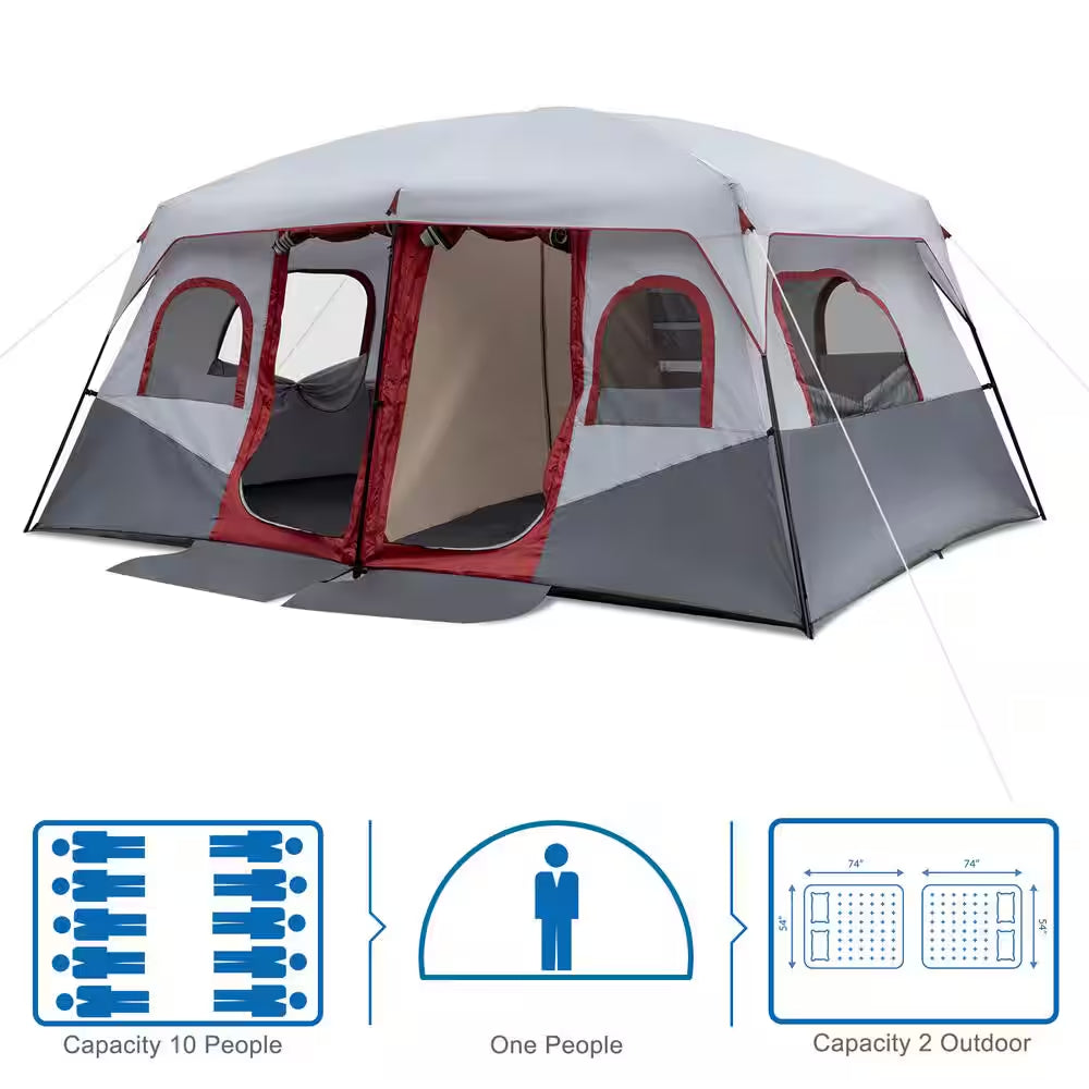 10 Person Family Cabin Tent
